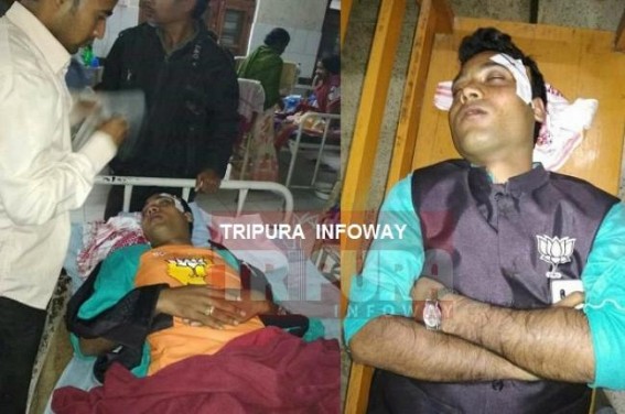 BJP activist injured : Party accuses CPI-M 
